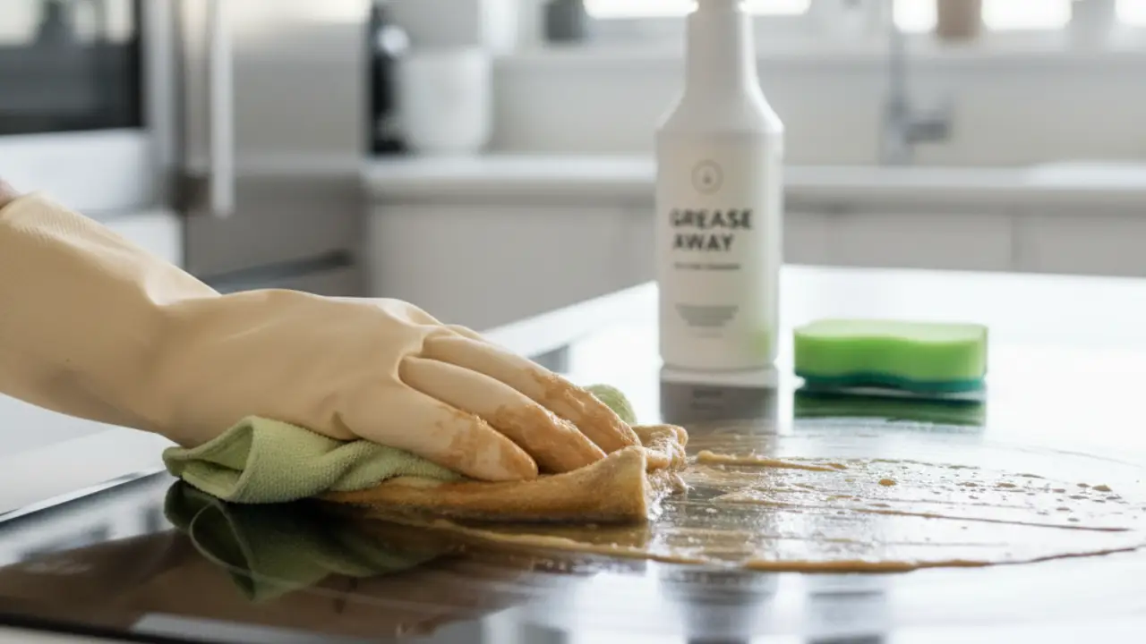 How to Remove Grease Easily From Kitchen Surfaces